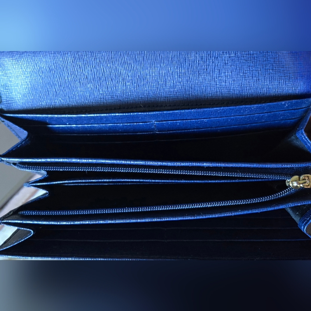 Furla Midnight Blue Wallet - Picture 10 of 12